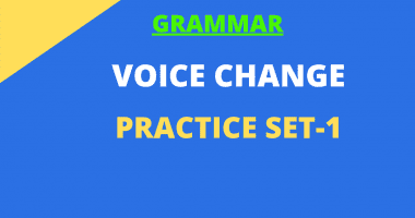 VOICE CHANGE PRACTICE SET