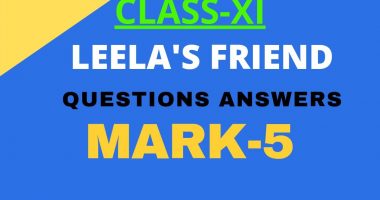 LEELA'S FRIEND QUESTIONS ANSWER 